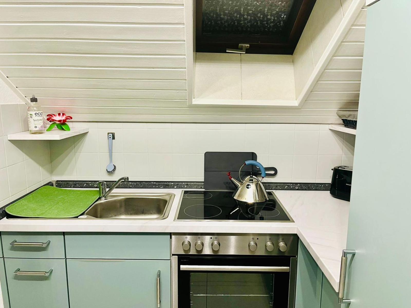 Zentrale Ferienwohnung Am Buhlschen Park In ダイデスハイム エクステリア 写真